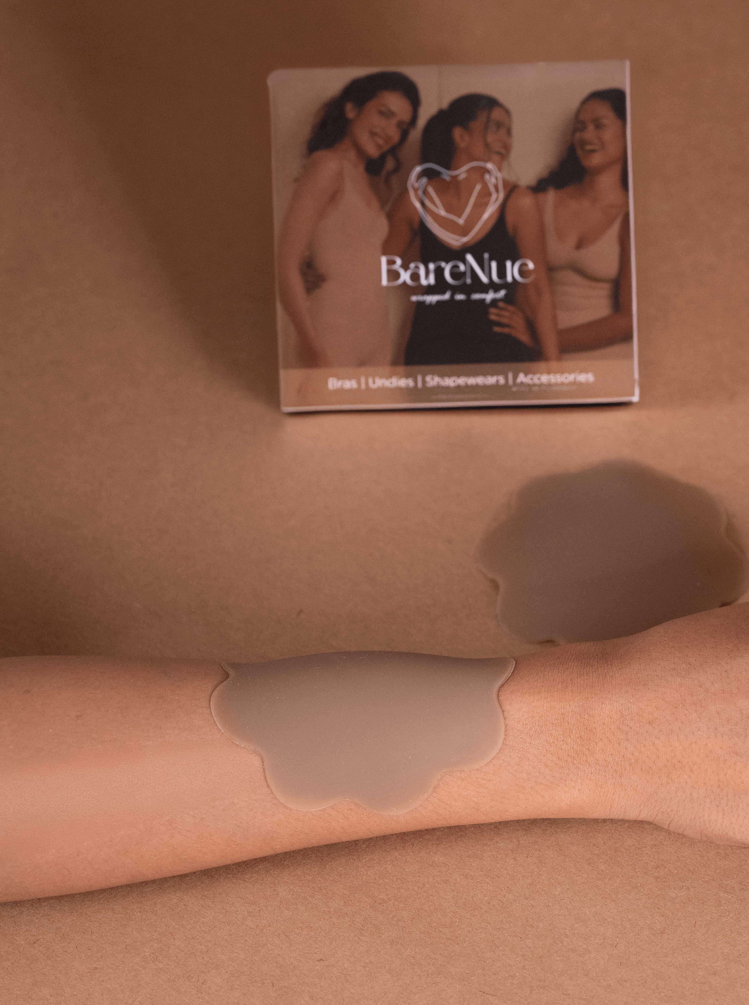 Adhesive Flower Pasties