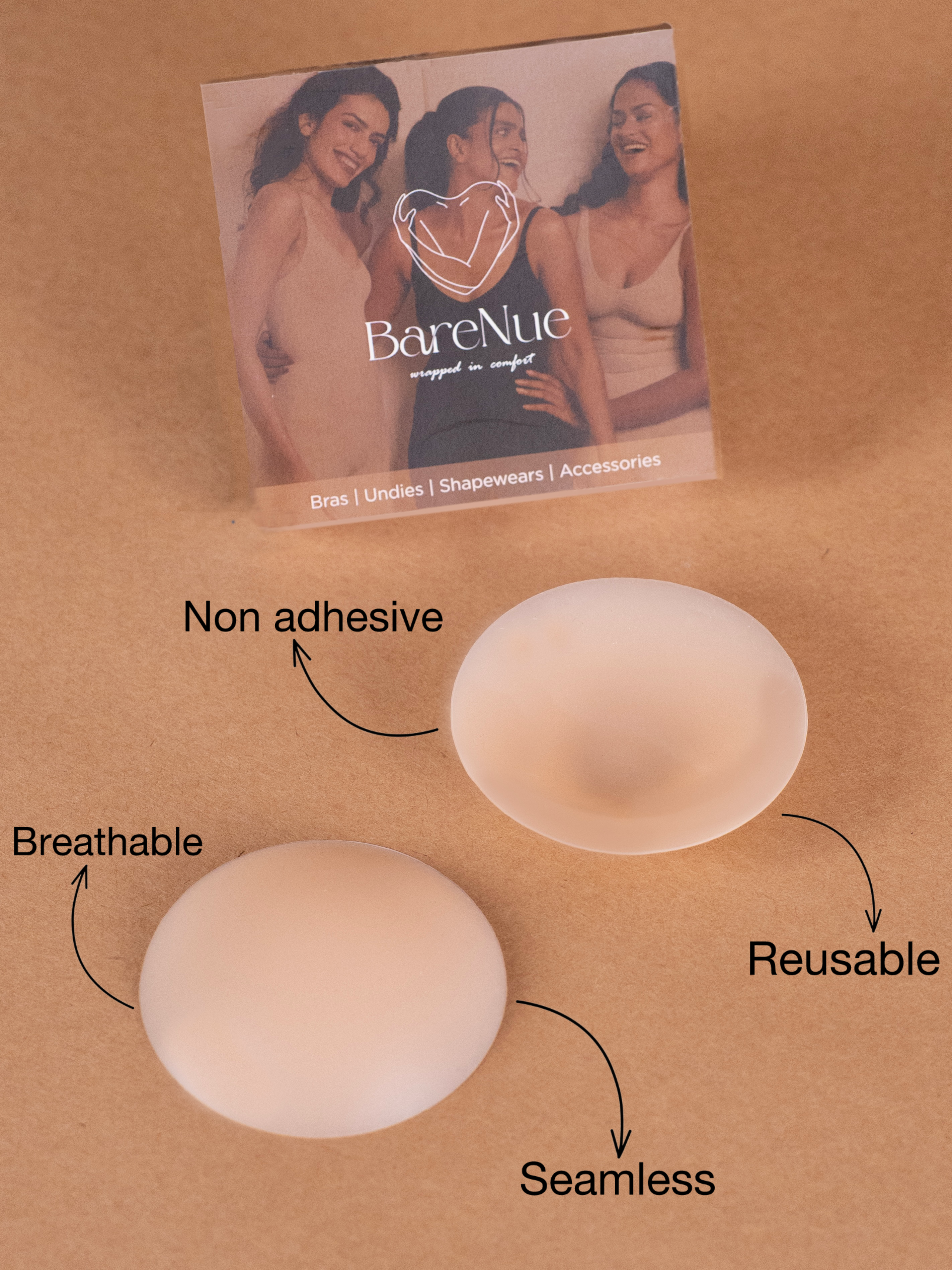 Non-Adhesive Nipple Pasties
